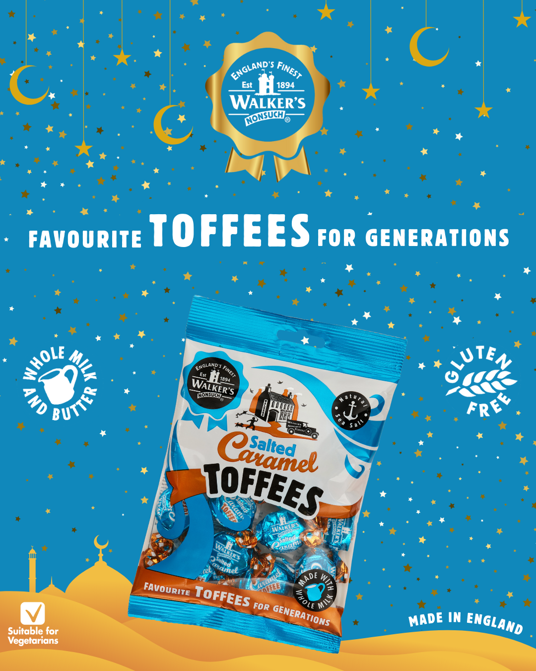 Salted Caramel Toffees
